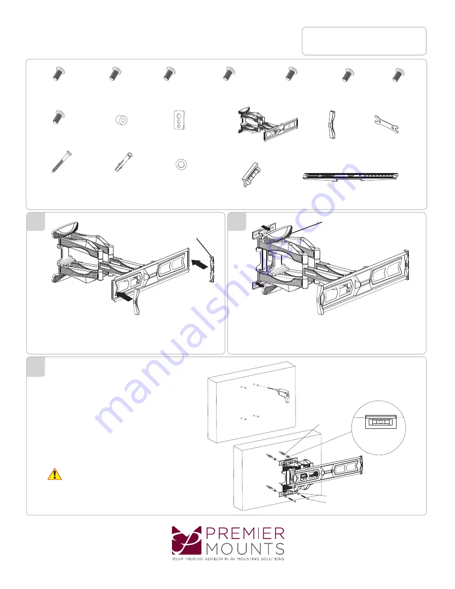 Premier Mounts AM65 Скачать руководство пользователя страница 2