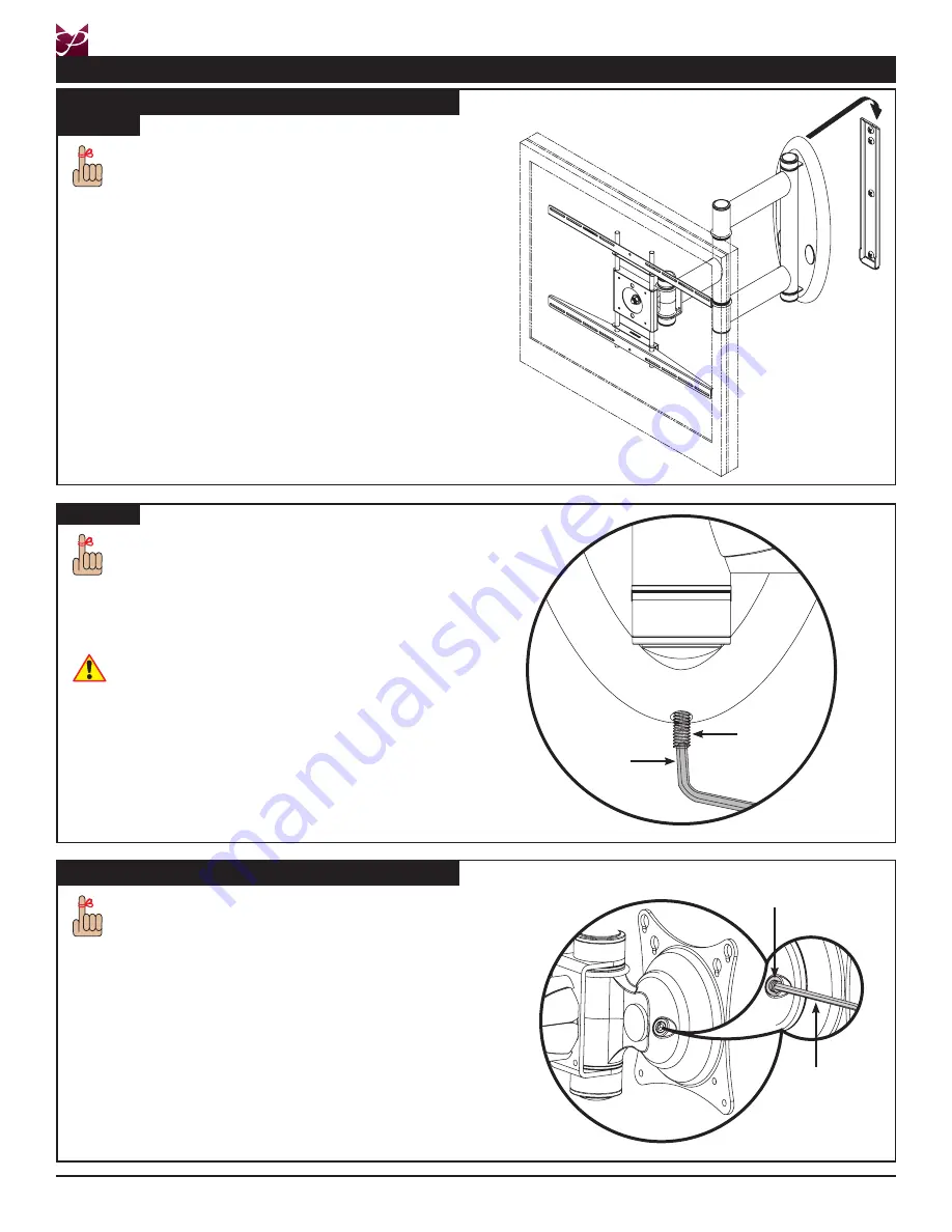 Premier Mounts AM80 Installation Instructions Manual Download Page 16