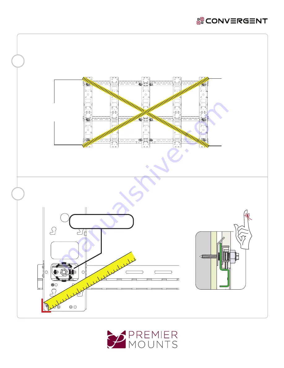 Premier Mounts Convergent A-A27 Series Installation Manual Download Page 11