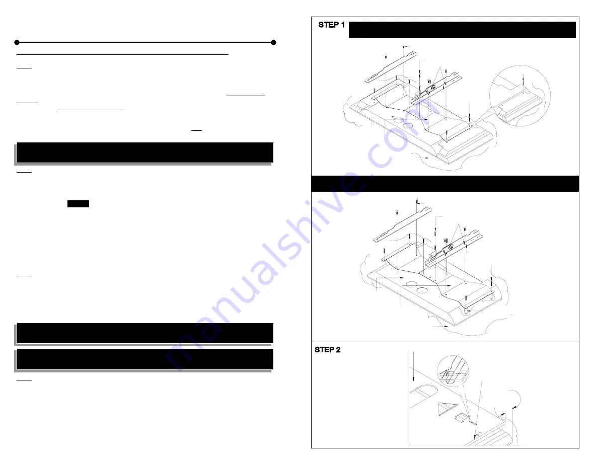 Premier Mounts CTM-600 Скачать руководство пользователя страница 1