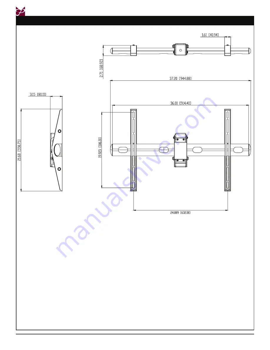 Premier Mounts ECM-3763S Installation Instructions Manual Download Page 12