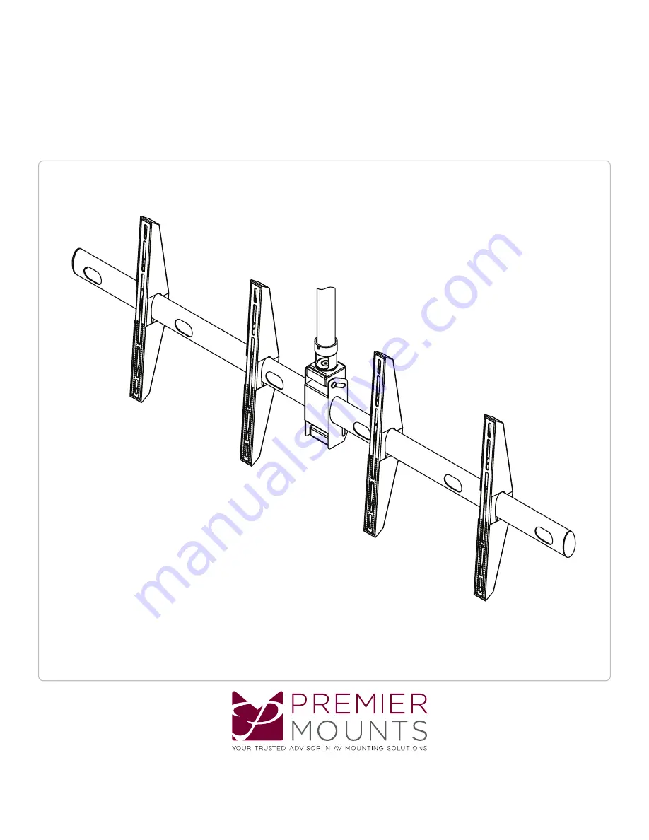 Premier Mounts ECM-D70T Installation Manual Download Page 1