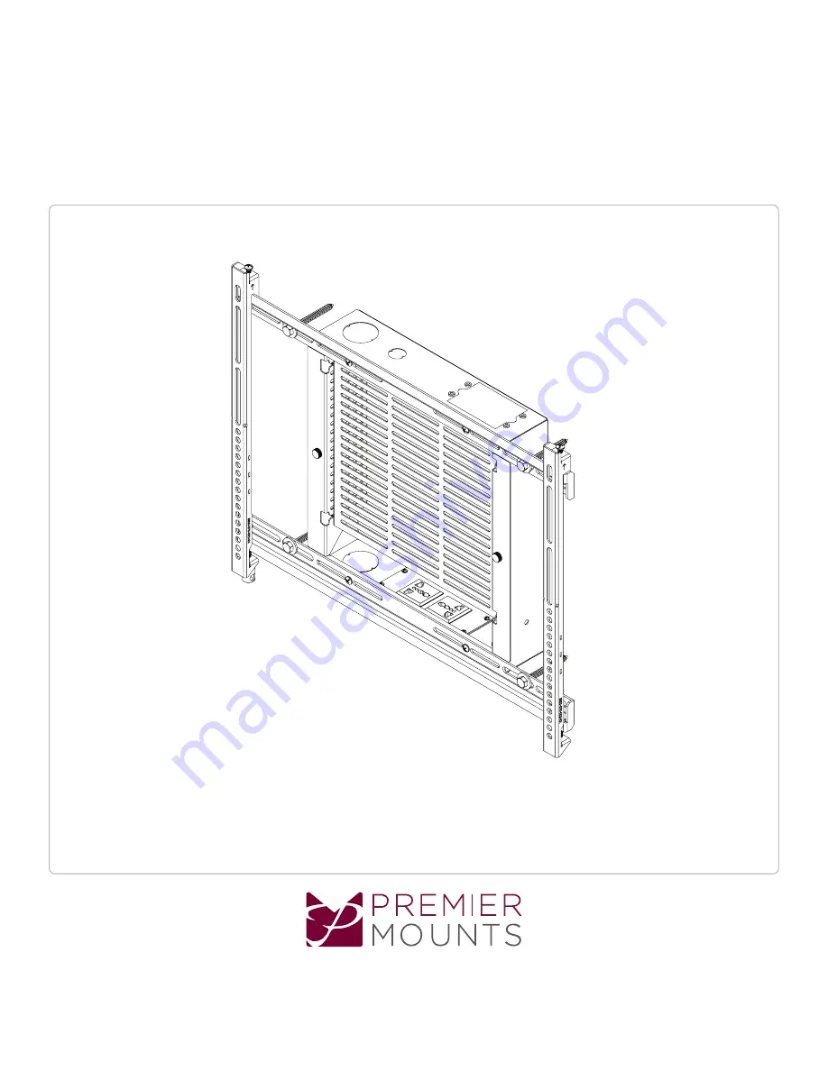 Premier Mounts INW-UNIFM Скачать руководство пользователя страница 1