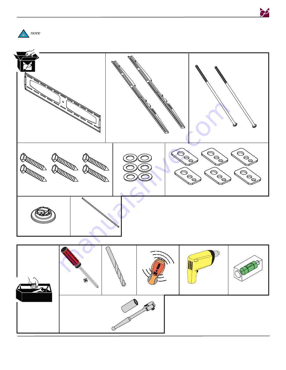 Premier Mounts LPFM5080 Installation Instructions Manual Download Page 3