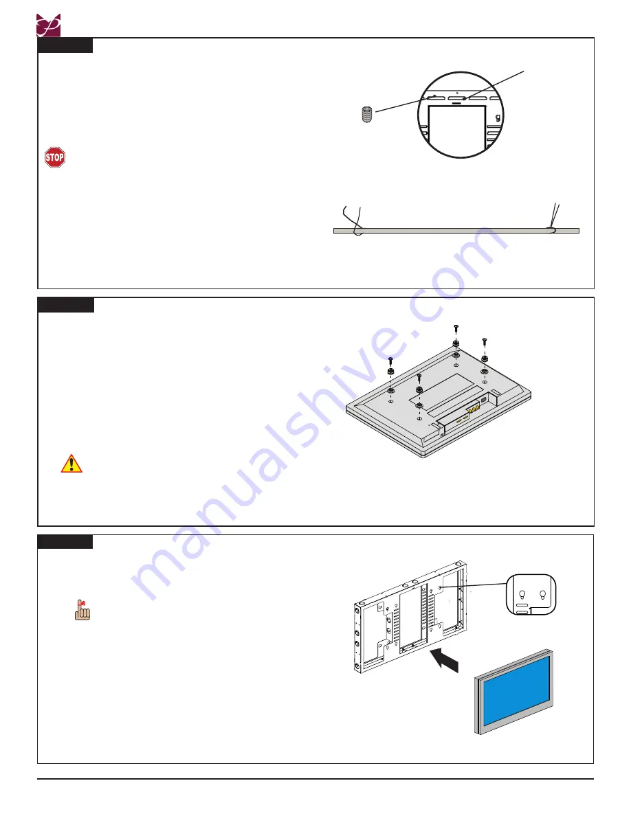 Premier Mounts MVW55 Installation Instructions Manual Download Page 10