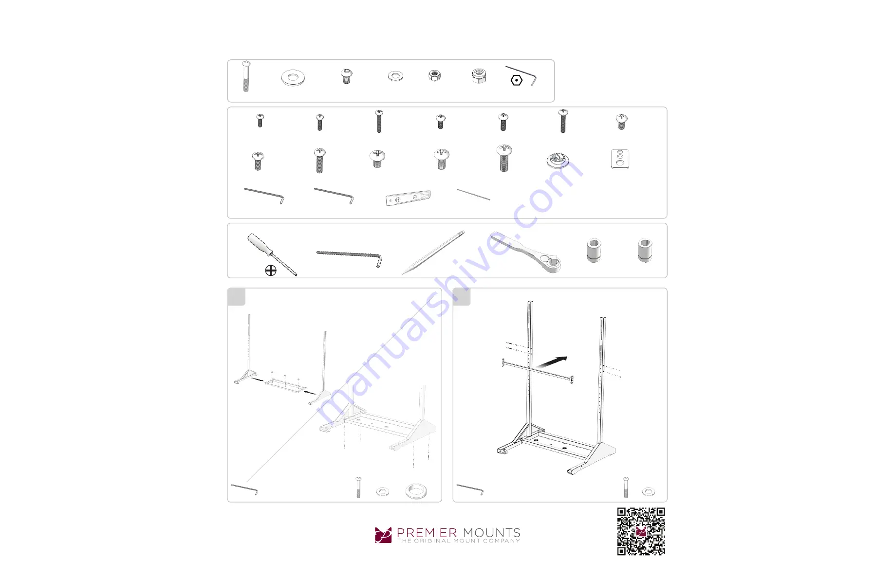 Premier Mounts MVWC-2X2 Скачать руководство пользователя страница 2