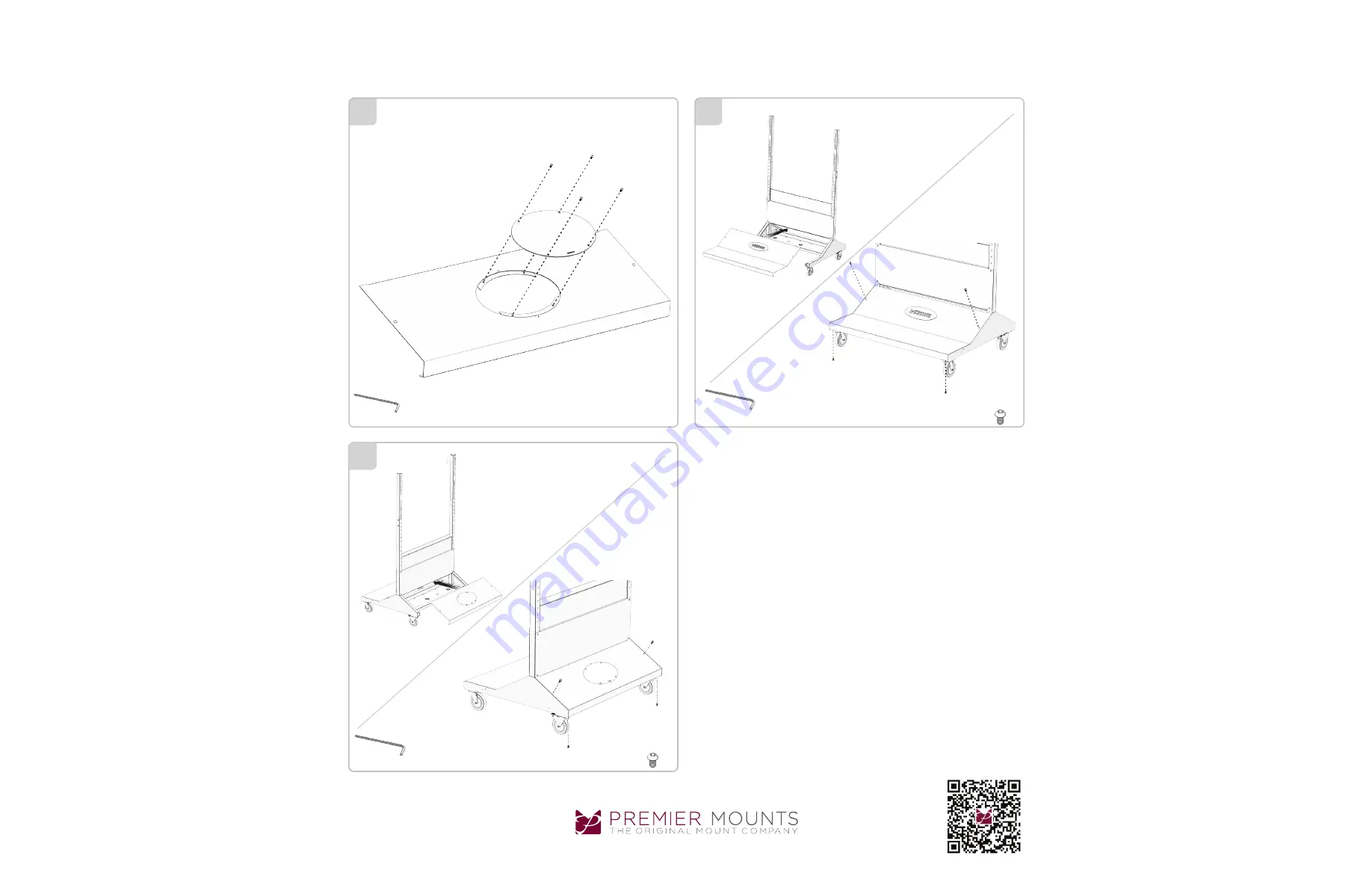 Premier Mounts MVWC-2X2 Скачать руководство пользователя страница 4