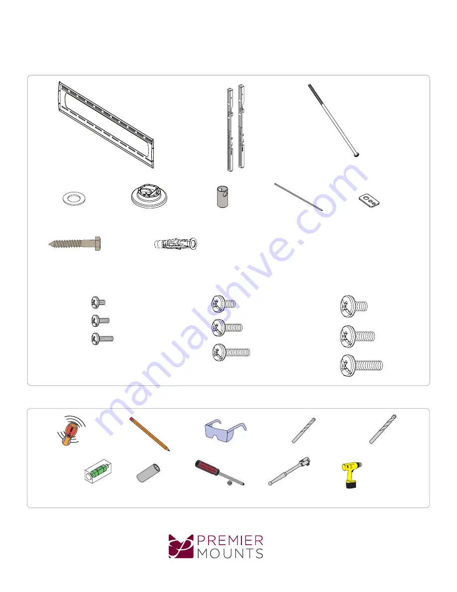 Premier Mounts P2642F Installation Manual Download Page 3