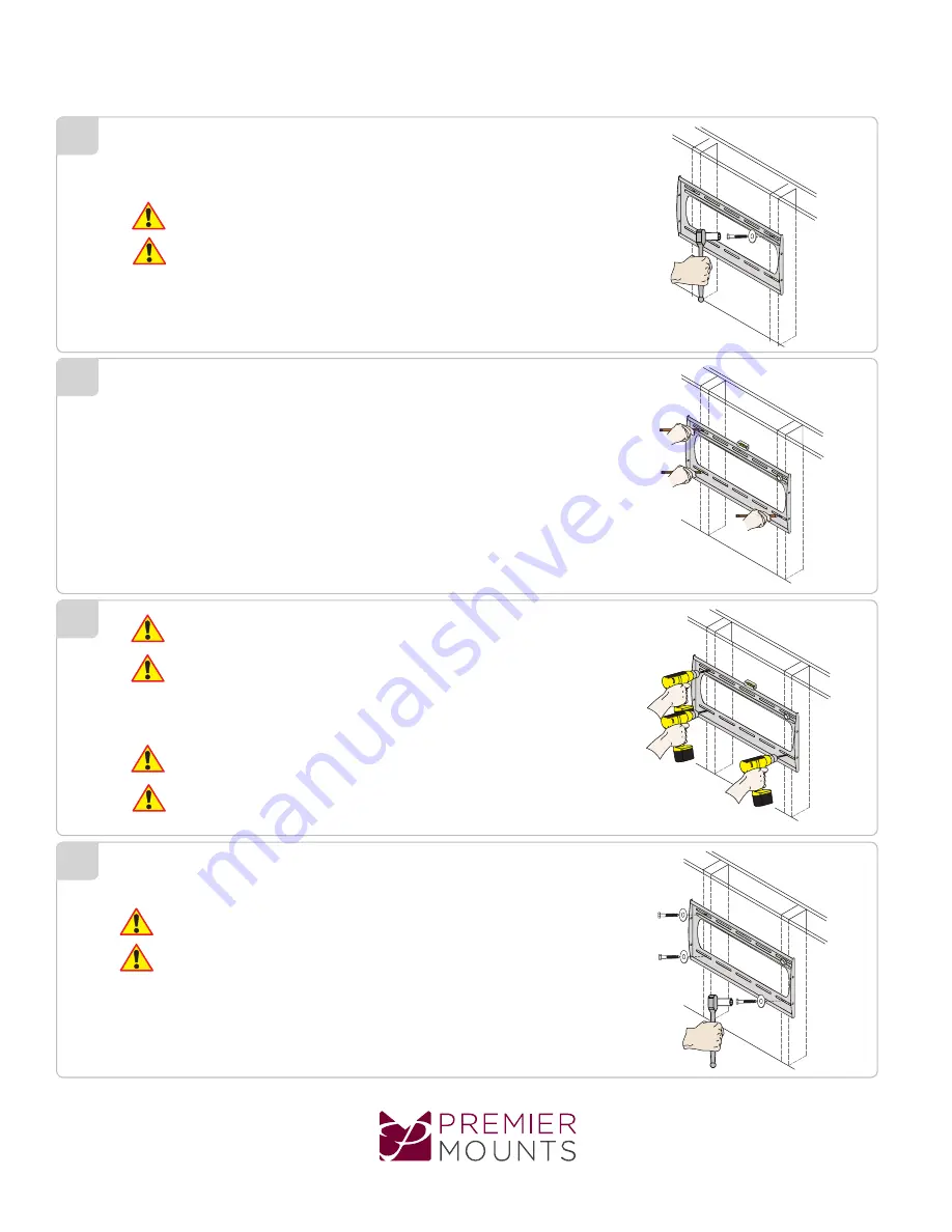 Premier Mounts P2642T Скачать руководство пользователя страница 5