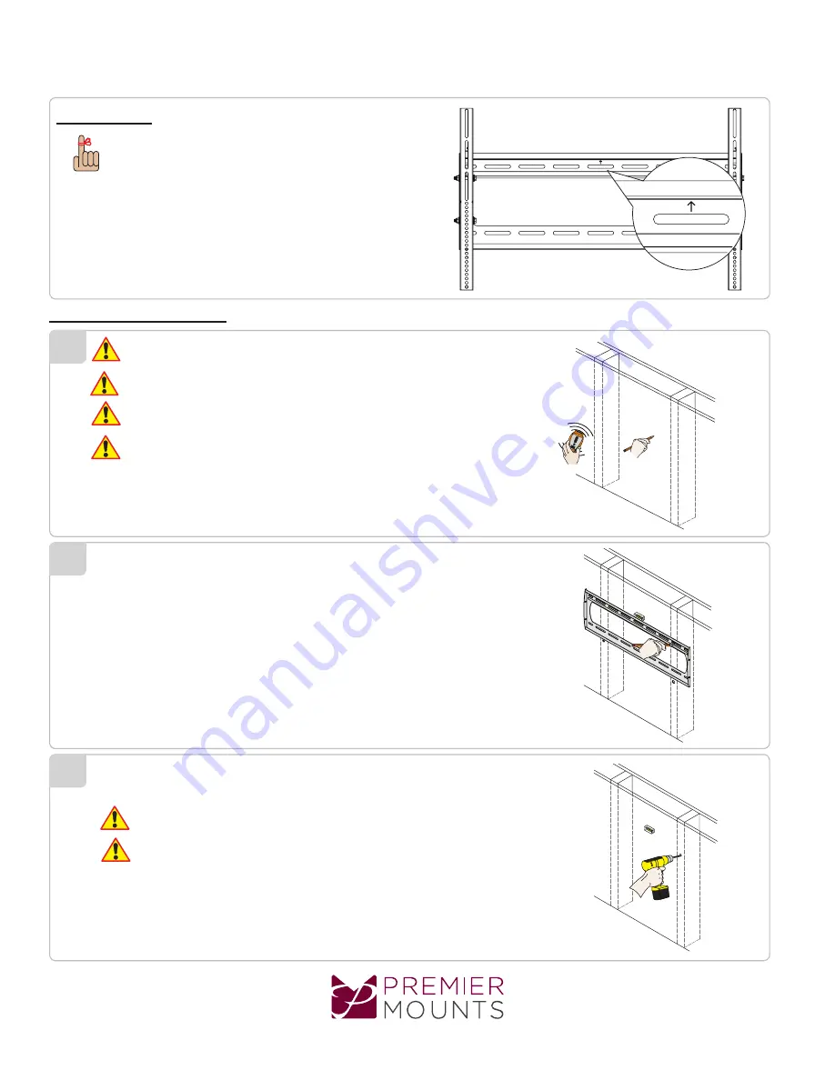 Premier Mounts P4263T Скачать руководство пользователя страница 4