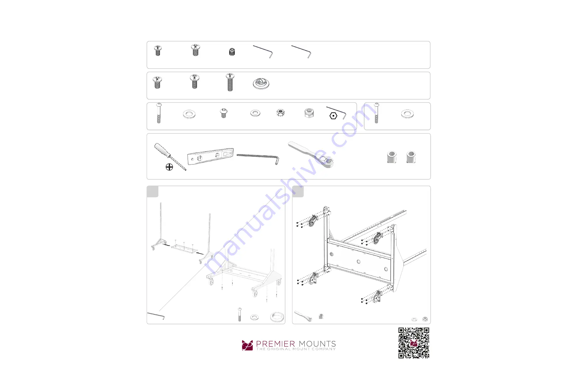 Premier Mounts PMC-MM-500 Скачать руководство пользователя страница 2