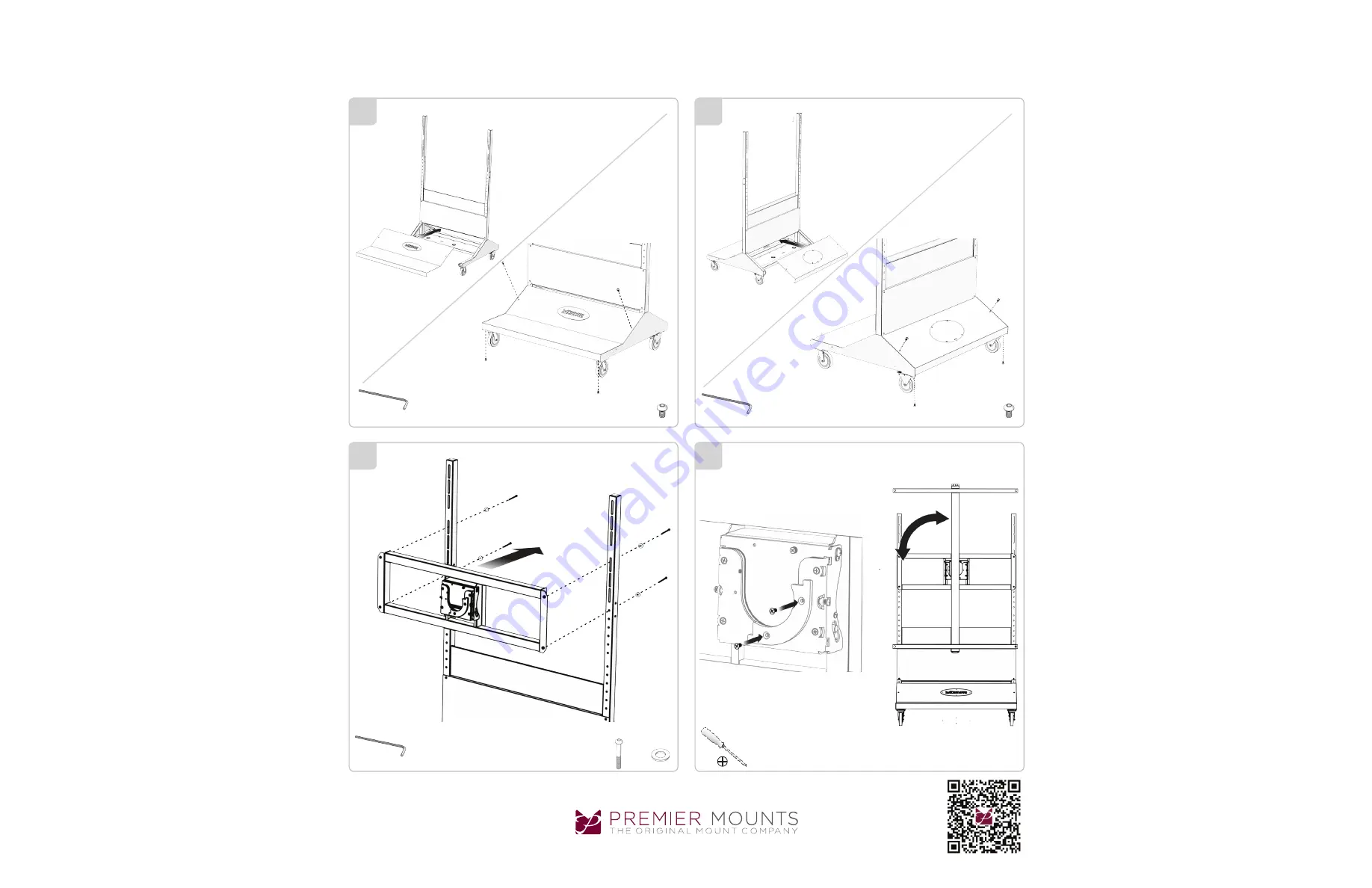 Premier Mounts PMC-MM-500 Скачать руководство пользователя страница 4