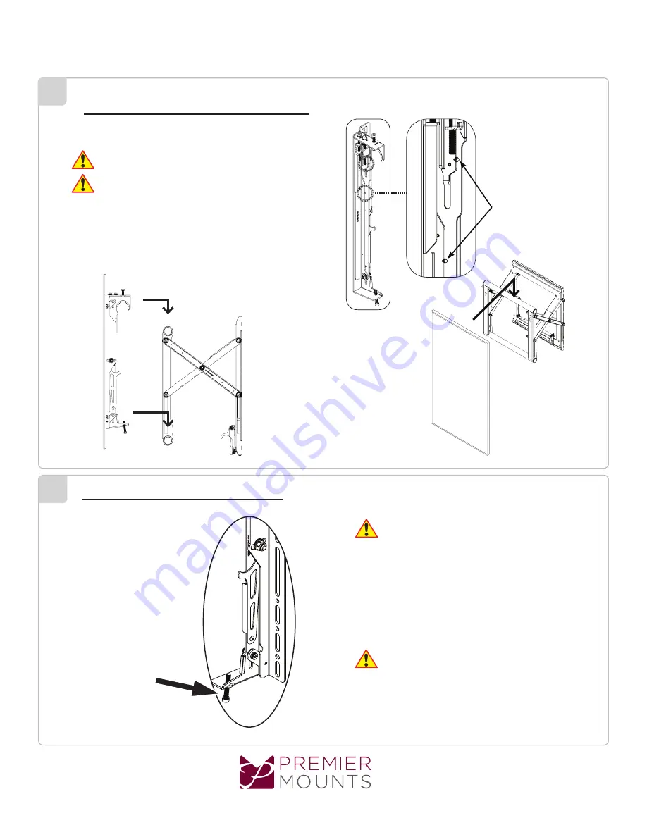 Premier Mounts Press and Release LMVP Installation Manual Download Page 10