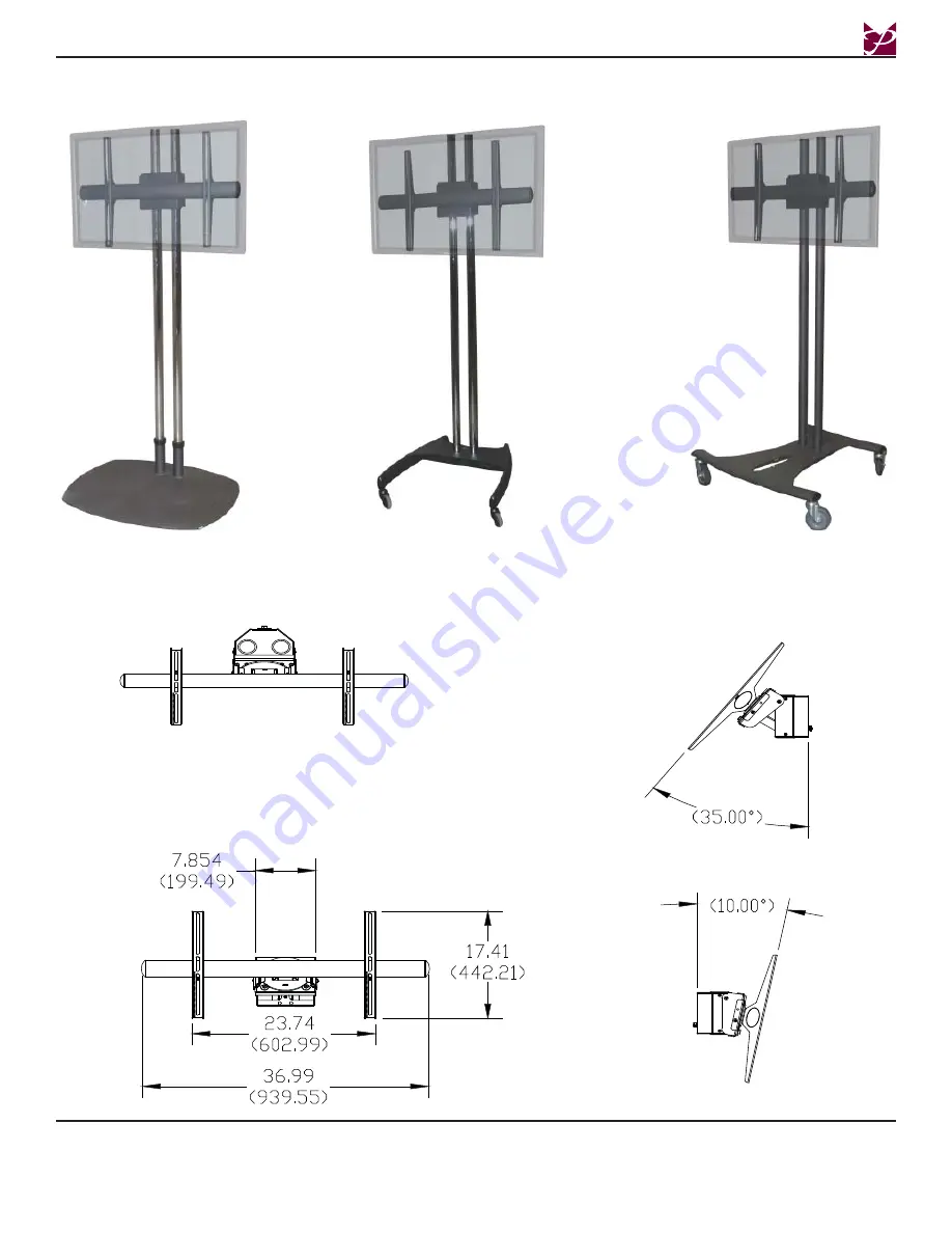 Premier Mounts PSD-BW Installation Instructions Manual Download Page 20