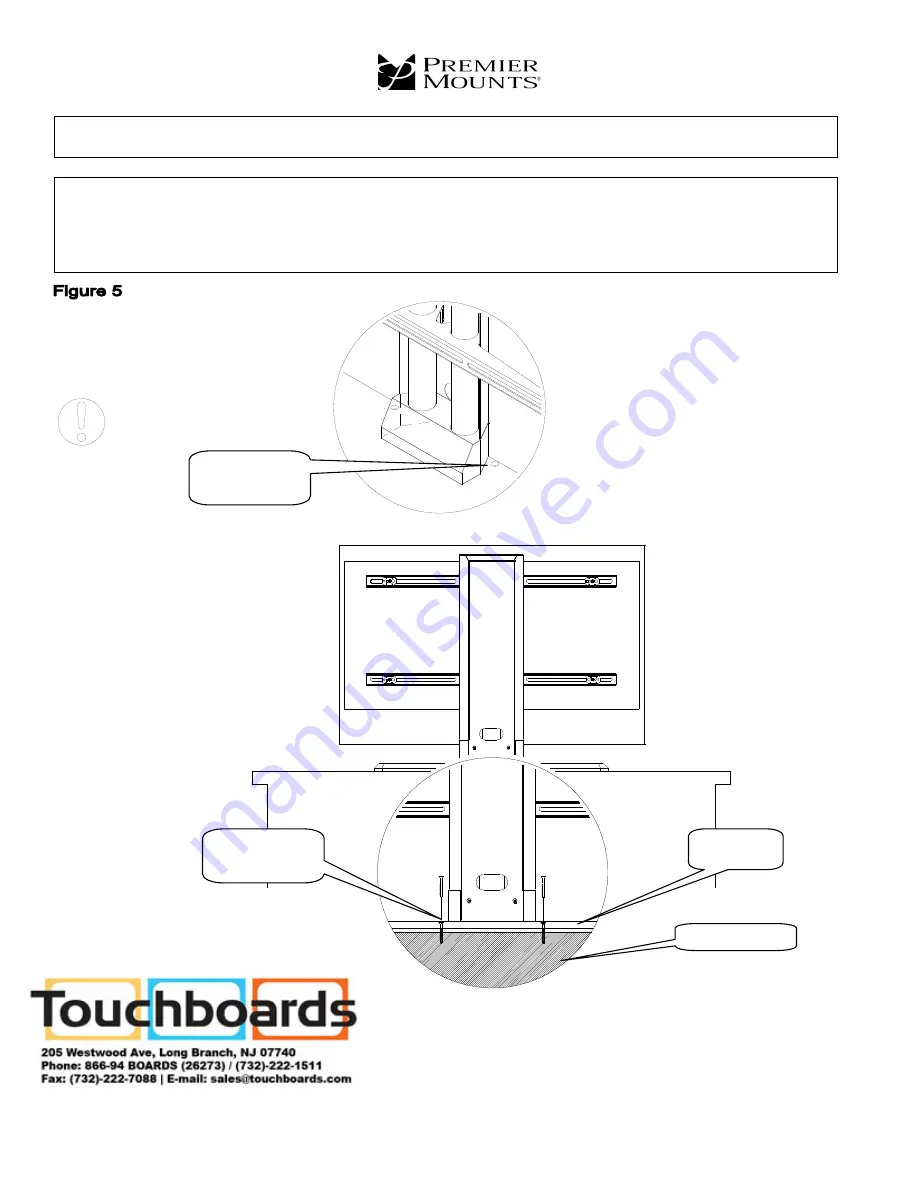 Premier Mounts PSD-TTS/B Installation Manual Download Page 11