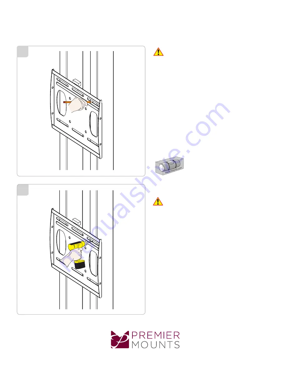 Premier Mounts PTDM1 Скачать руководство пользователя страница 4