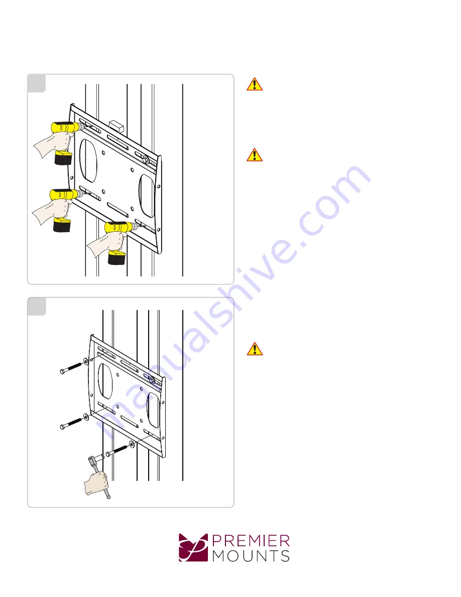 Premier Mounts PTDM1 Скачать руководство пользователя страница 6