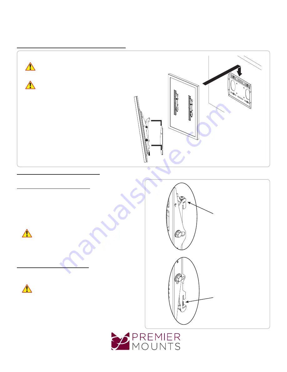 Premier Mounts PTDM1 Installation Manual Download Page 14