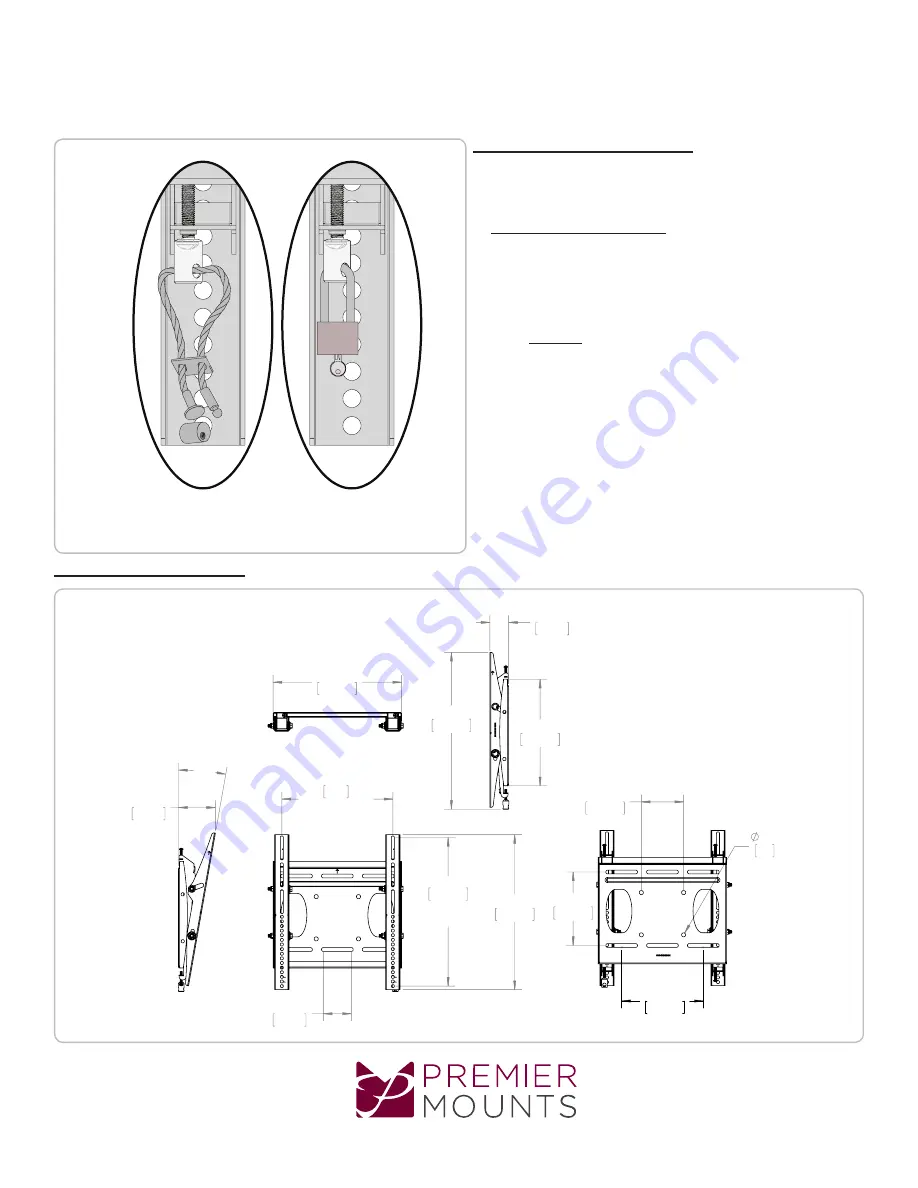 Premier Mounts PTDM1 Скачать руководство пользователя страница 15