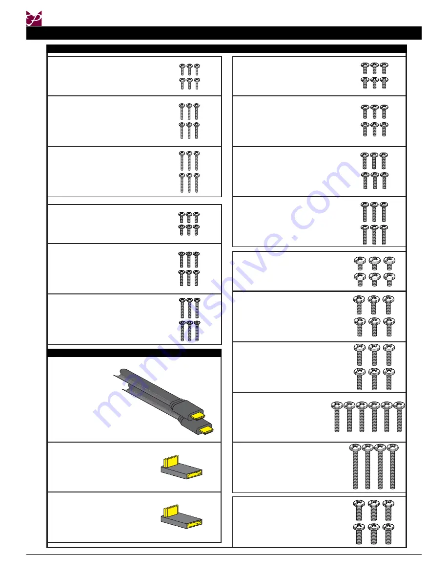 Premier Mounts PTFM3765 Скачать руководство пользователя страница 4