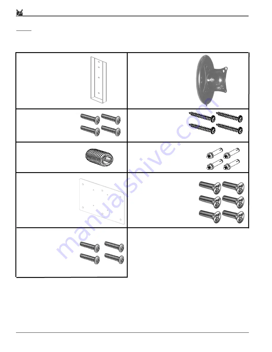 Premier Mounts PTM-B Скачать руководство пользователя страница 4