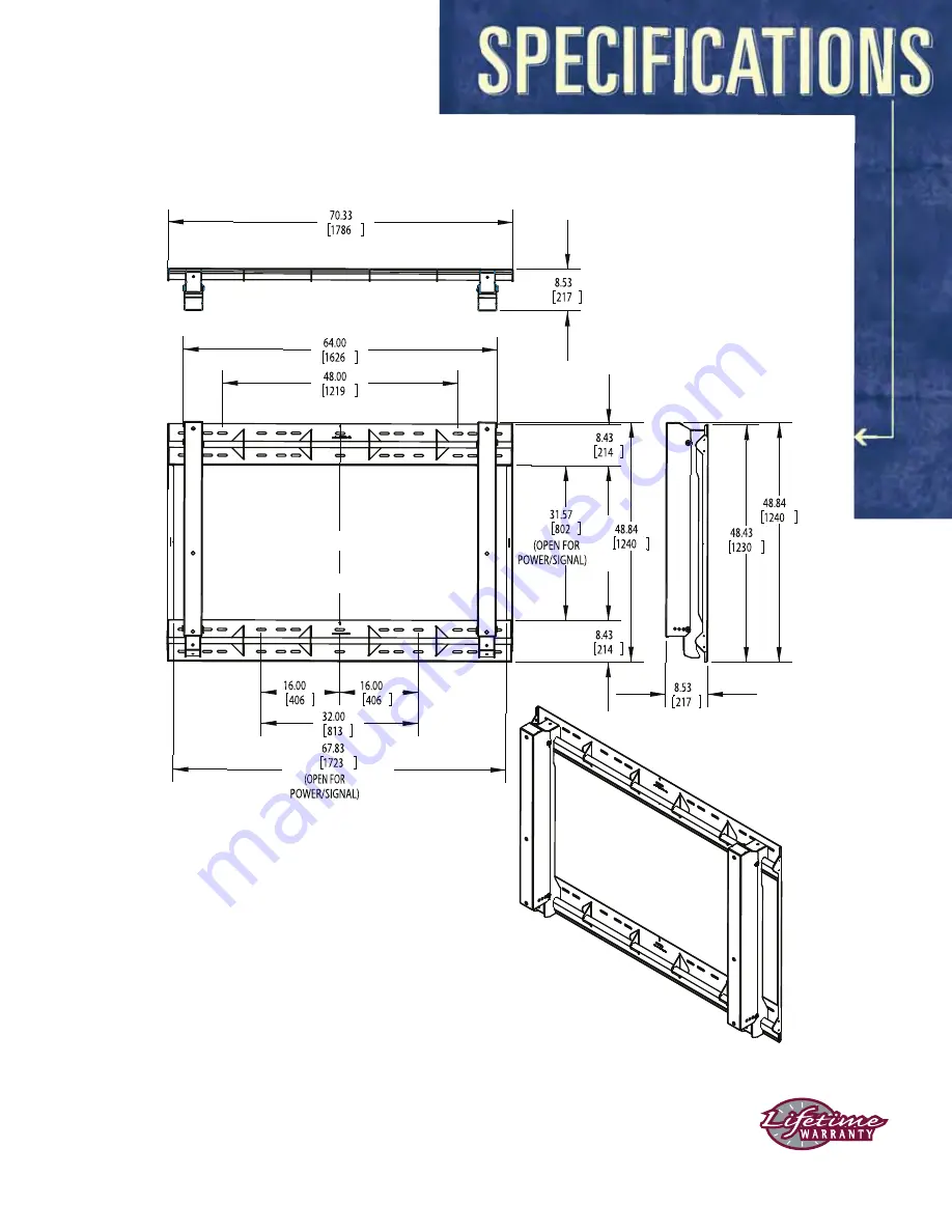 Premier Mounts TWM-103 Скачать руководство пользователя страница 2