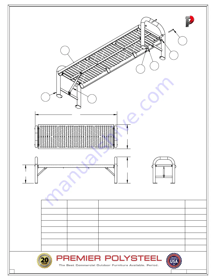 PREMIER POLYSTEEL 976-103 Quick Start Manual Download Page 3