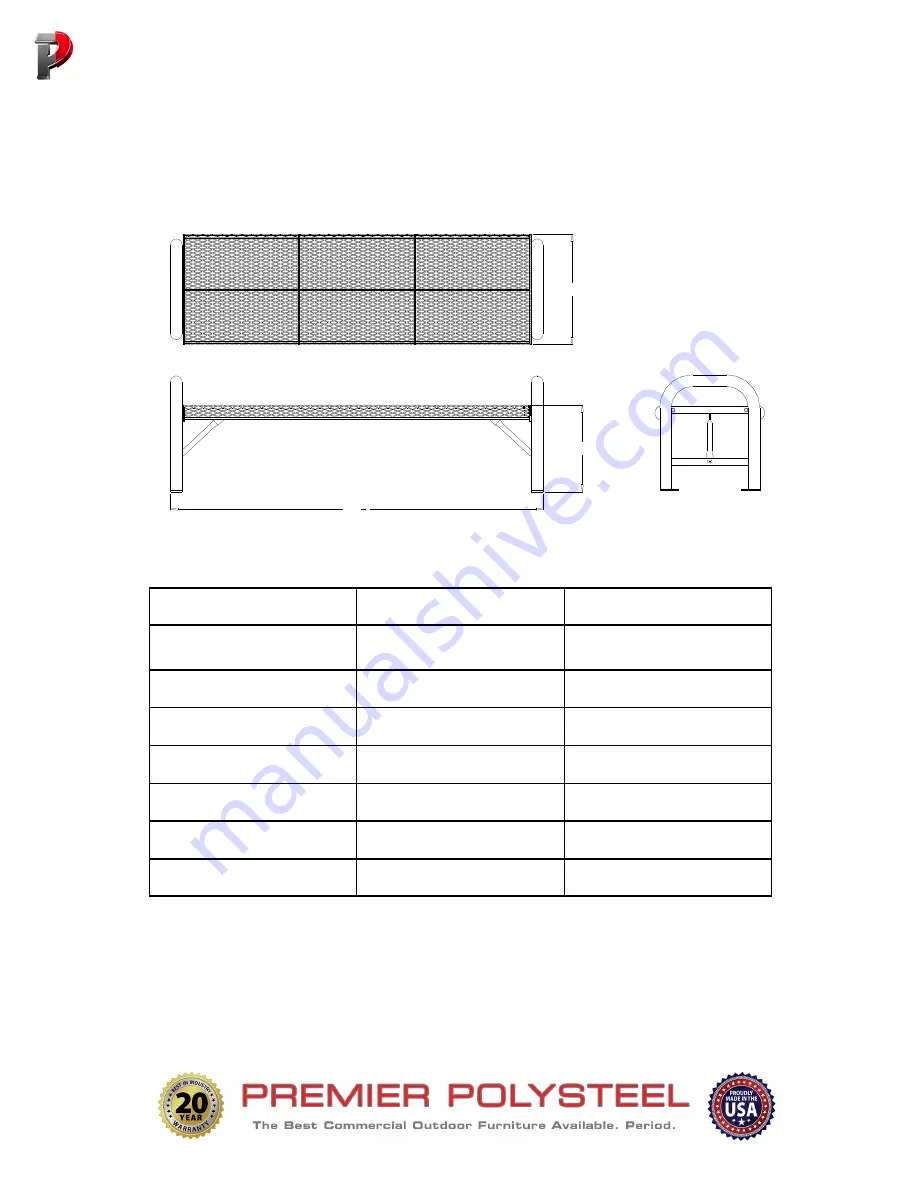 PREMIER POLYSTEEL 976-103 Quick Start Manual Download Page 5