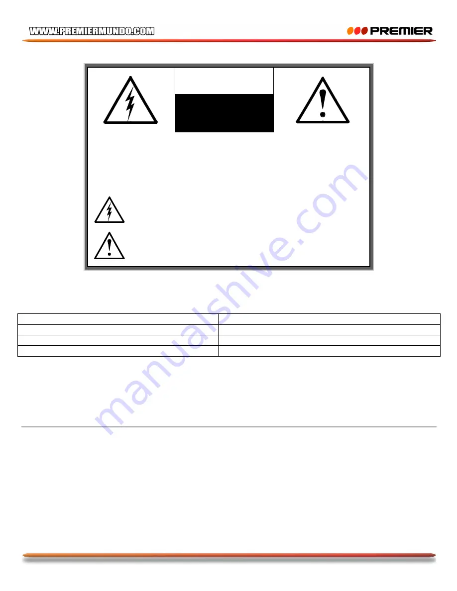 Premier CM-5629 Instruction Manual Download Page 14