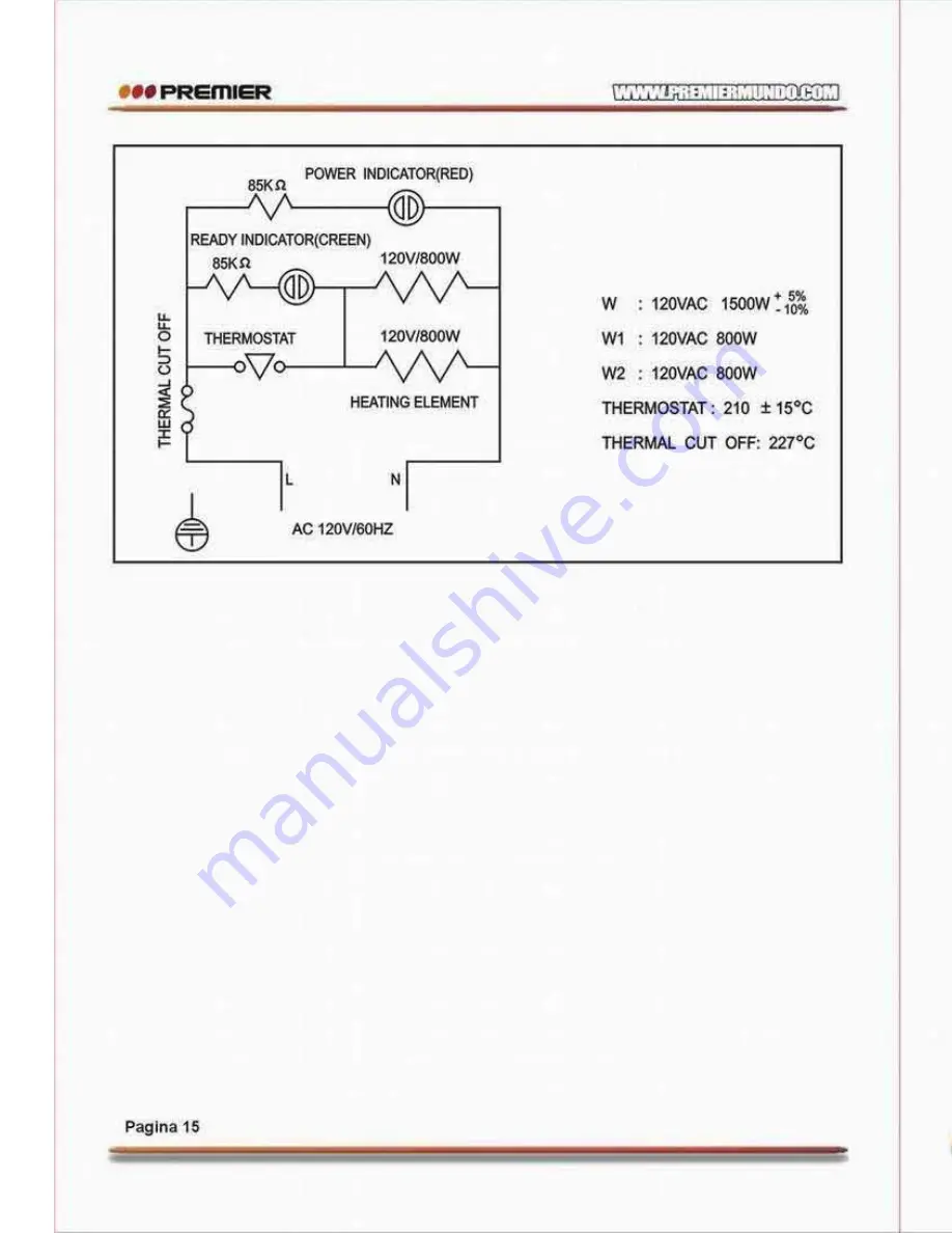 Premier ED-0932 Instruction Manual Download Page 10