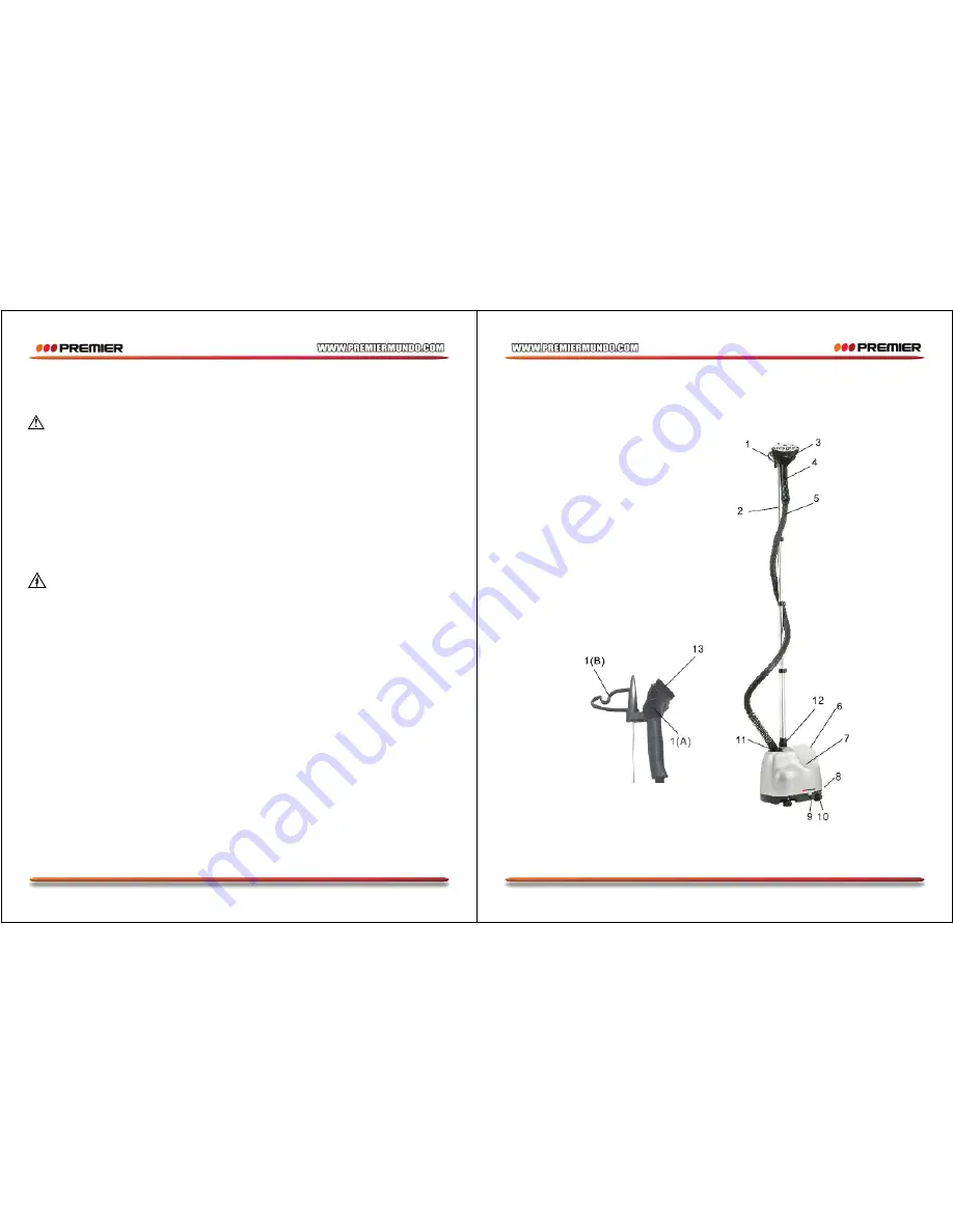 Premier ED-3256 Instruction Manual Download Page 2