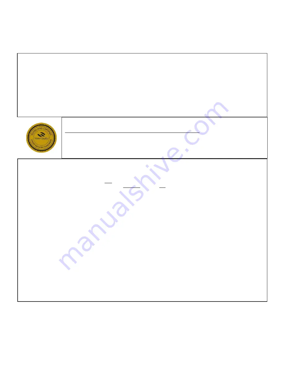 Premier KP-5 Installation, Operation And Maintenance Manual Download Page 19