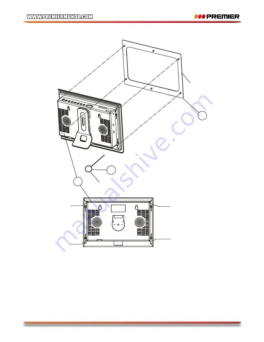 Premier PF-2821TFT User Manual Download Page 7