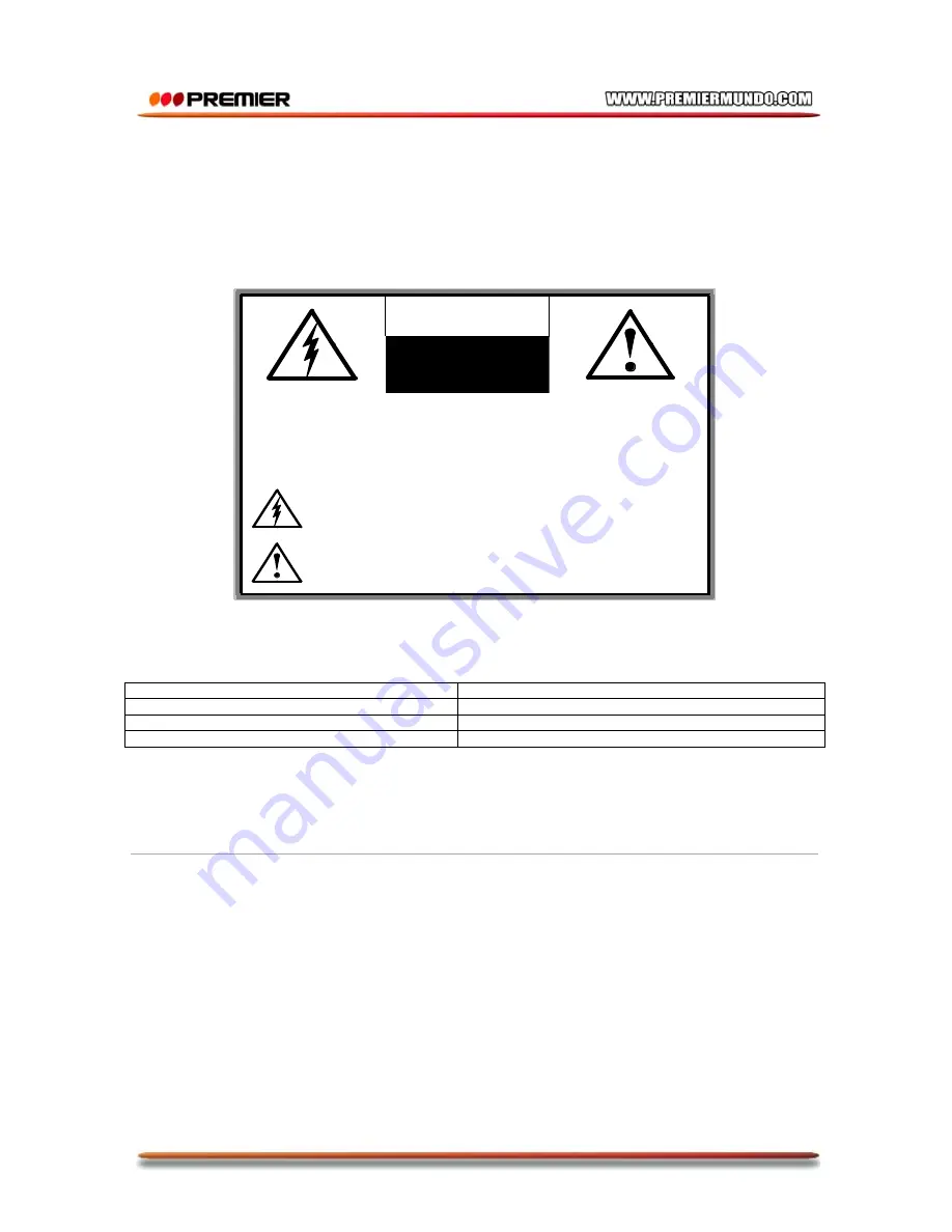 Premier SB-5651USDB Instruction Manual Download Page 17