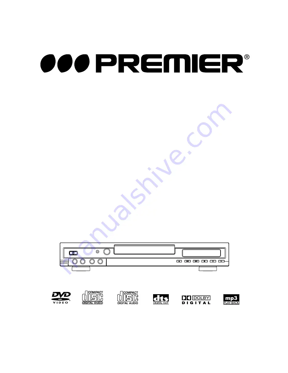 Premier SX-005DVDR User Manual Download Page 1