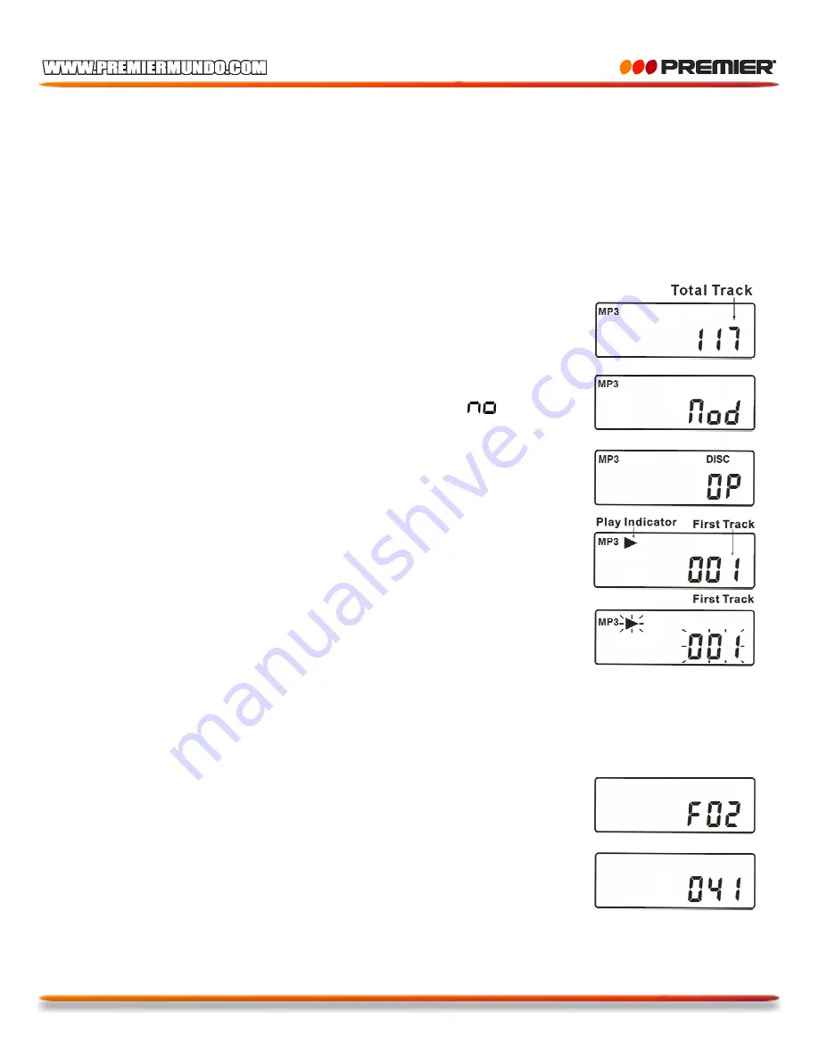 Premier SX-3209MU Instruction Manual Download Page 8