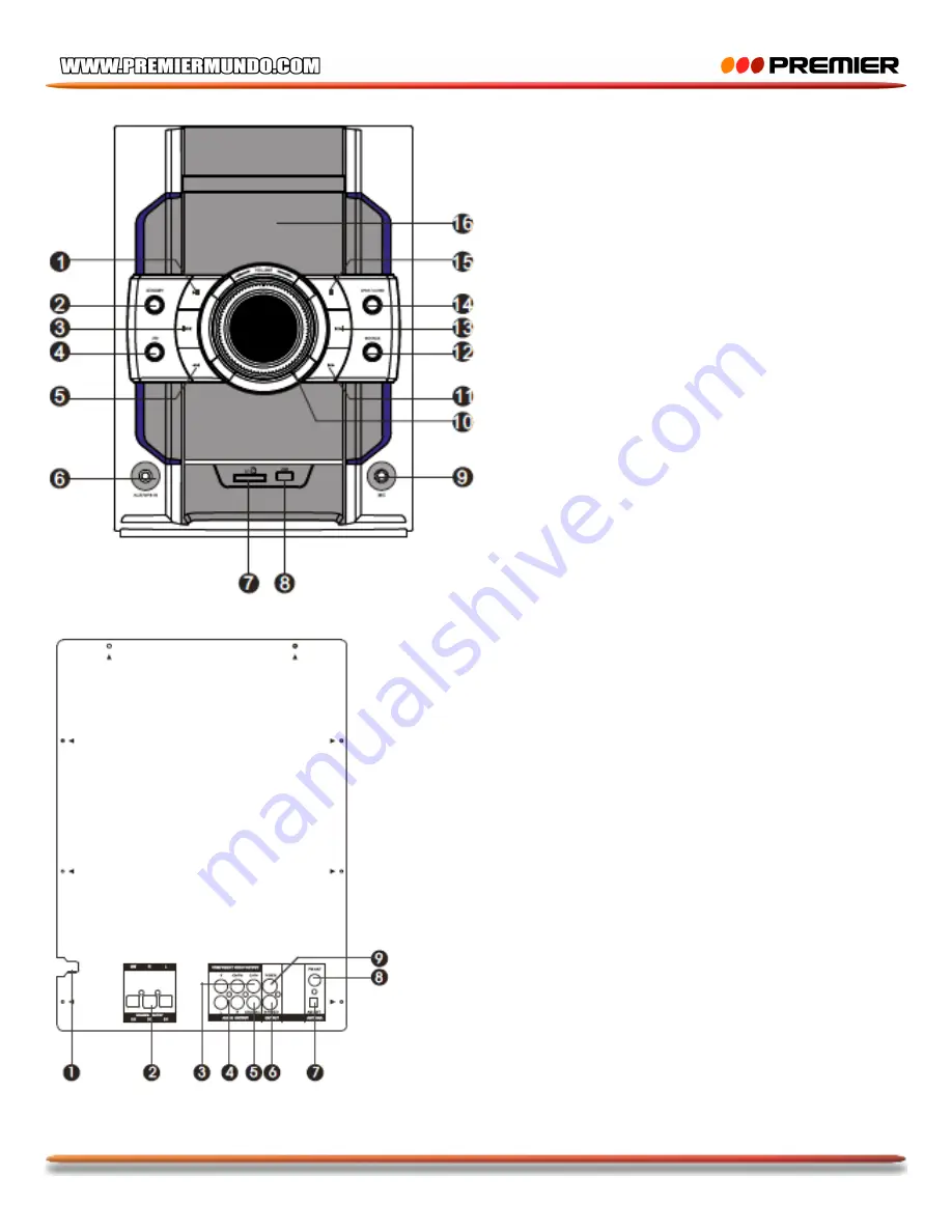 Premier SX-4659DSD Instruction Manual Download Page 6