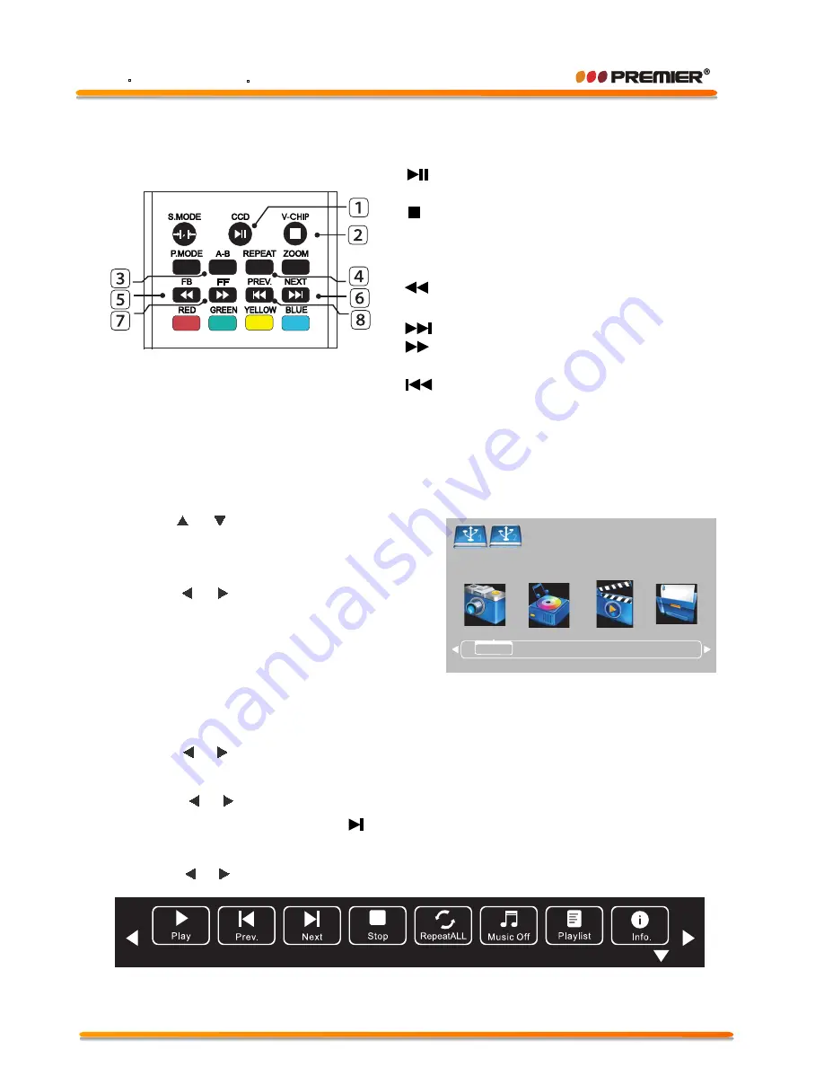 Premier TV-4298TFT Instruction Manual Download Page 23