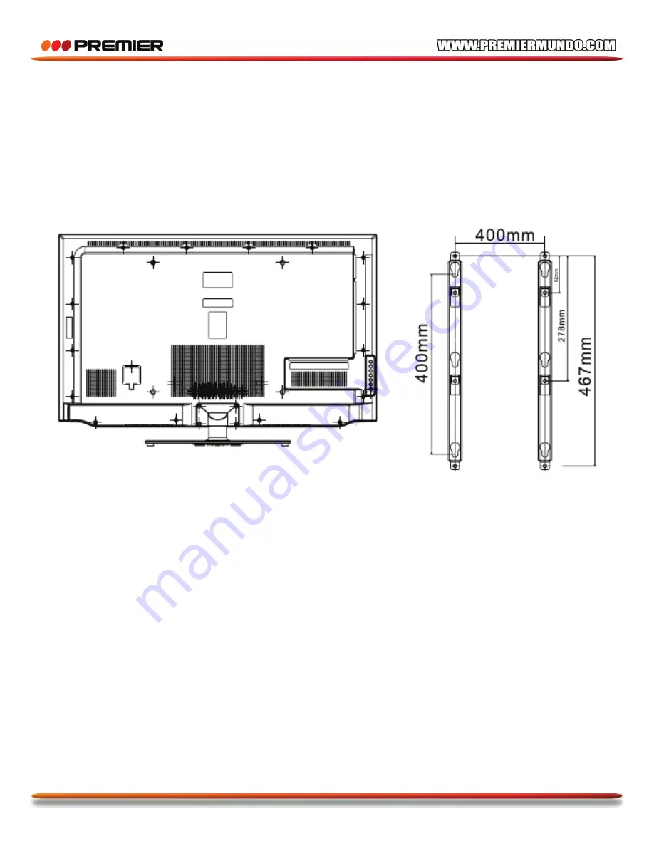 Premier TV-4553LED Instruction Manual Download Page 7