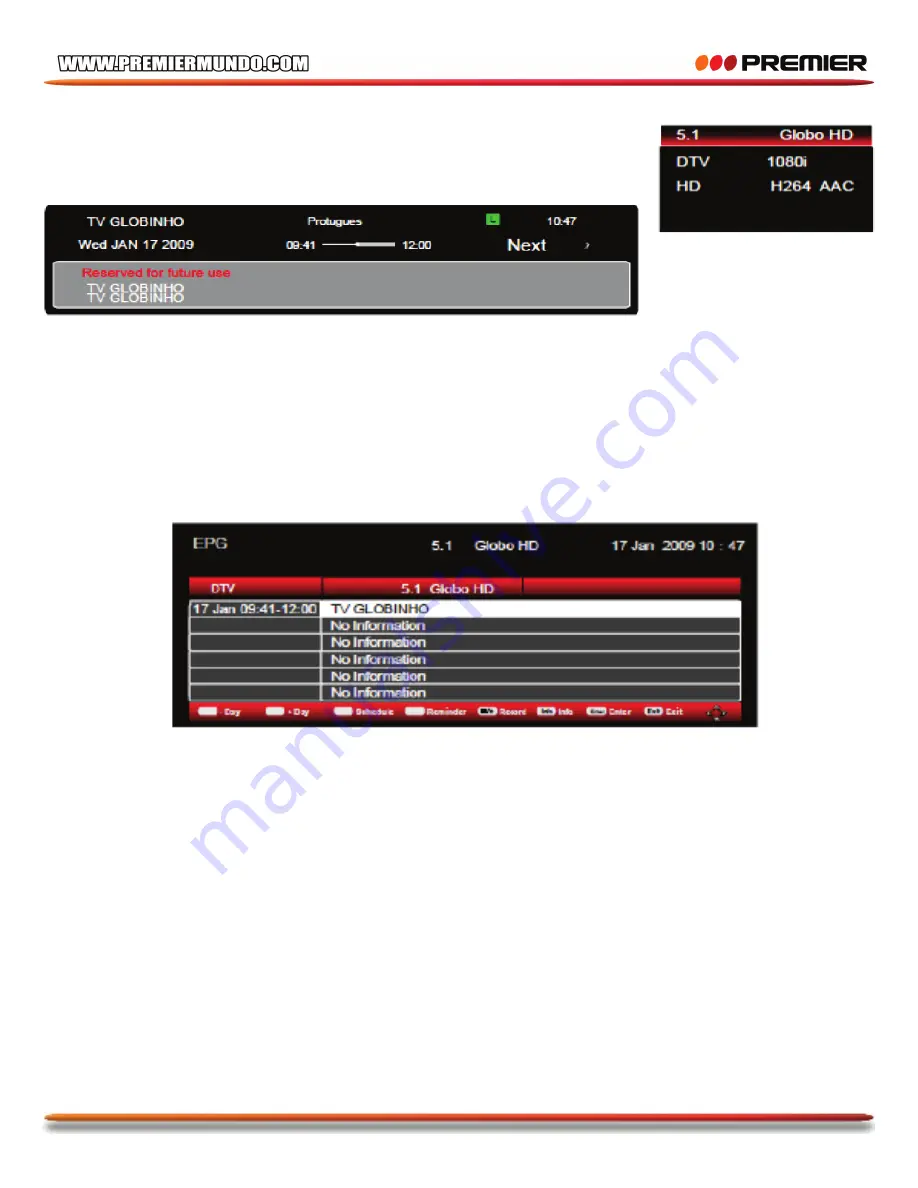 Premier TV-4553LED Instruction Manual Download Page 14