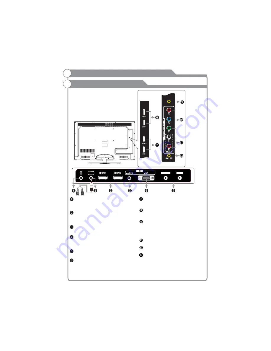 Premier TV-4553LED Instruction Manual Download Page 50