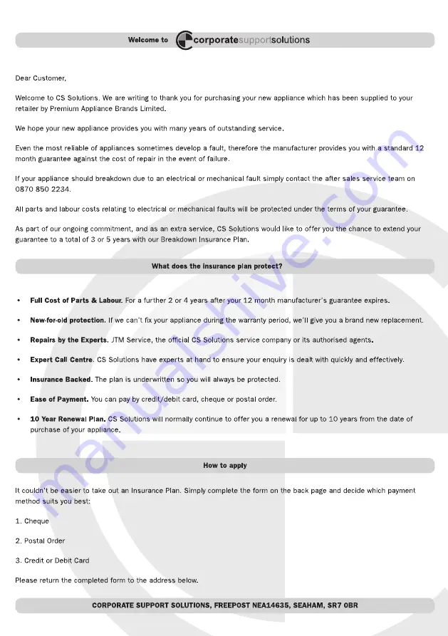 Premium Appliance Brands MUK23SS Manual Download Page 19