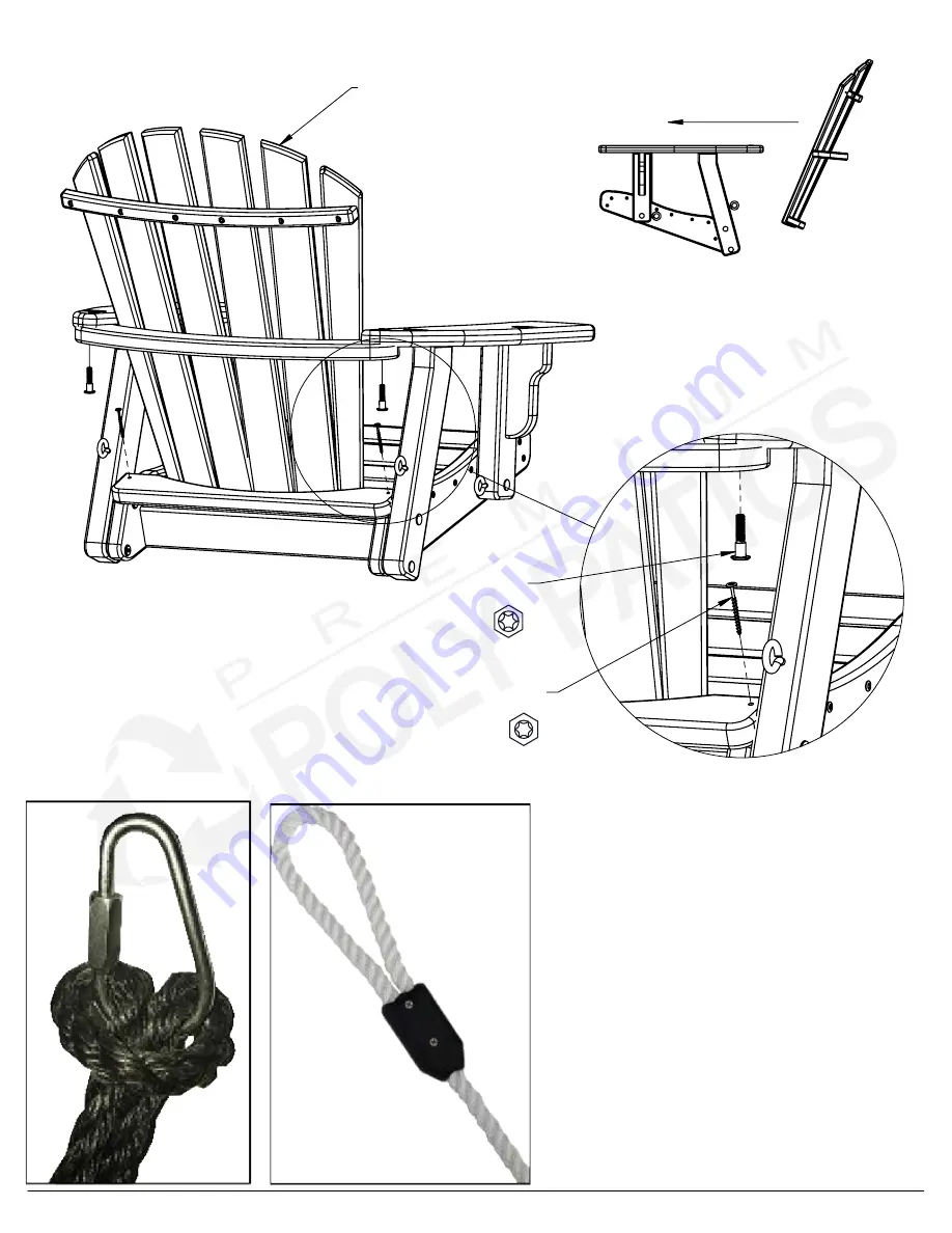 Premium Poly Patios AD-0116 Скачать руководство пользователя страница 4