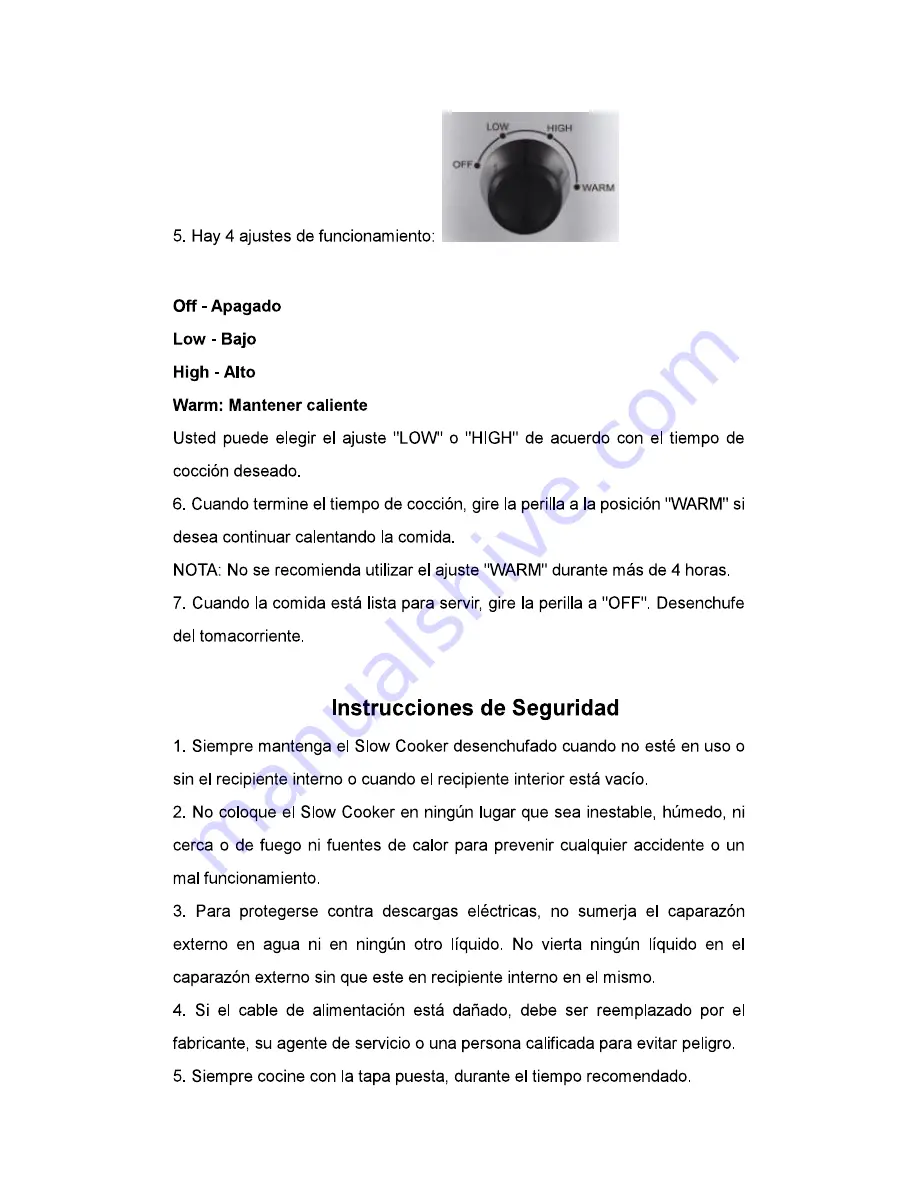 Premium Ambienti PSC200 Use And Care Manual Download Page 17