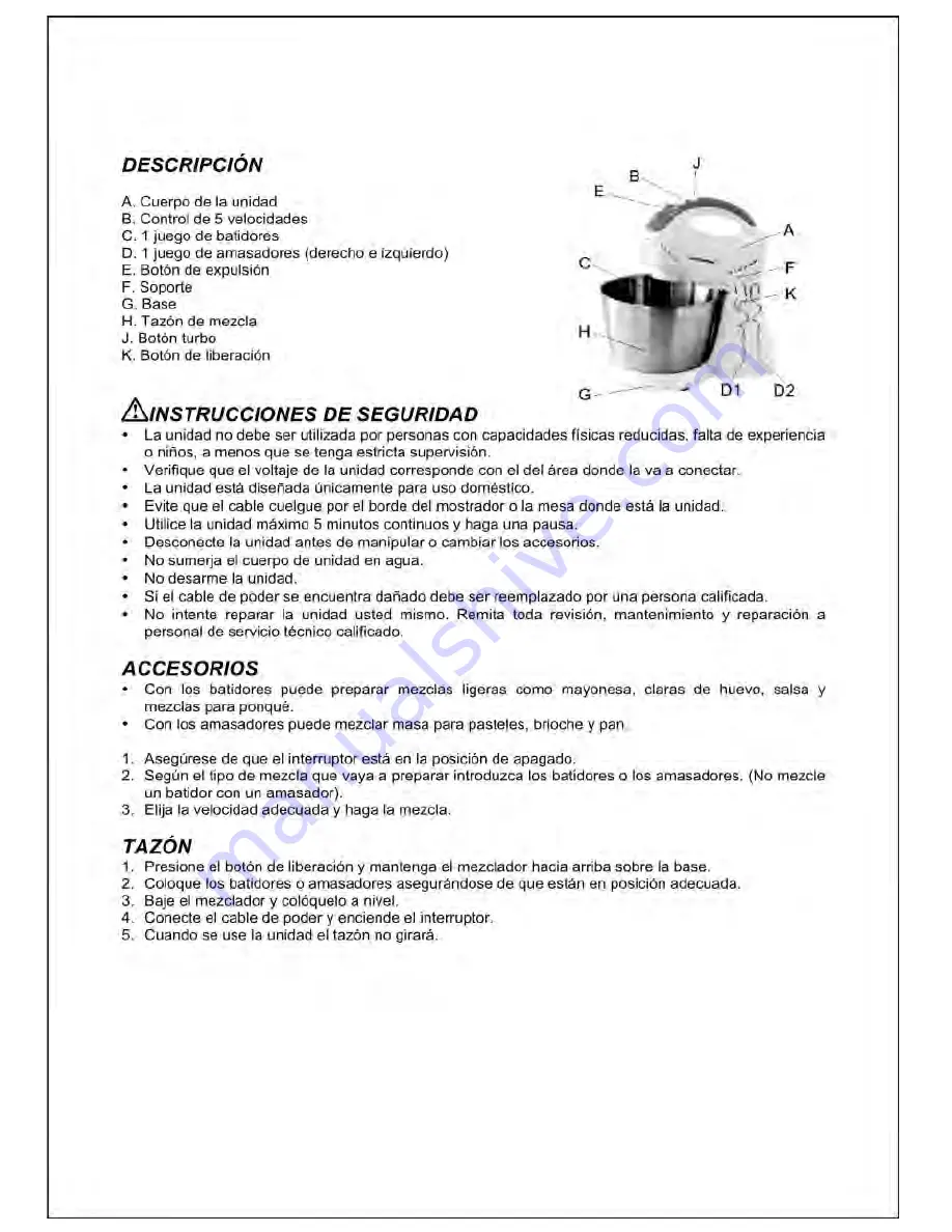 Premium PHSM466 Use & Care Manual Download Page 4