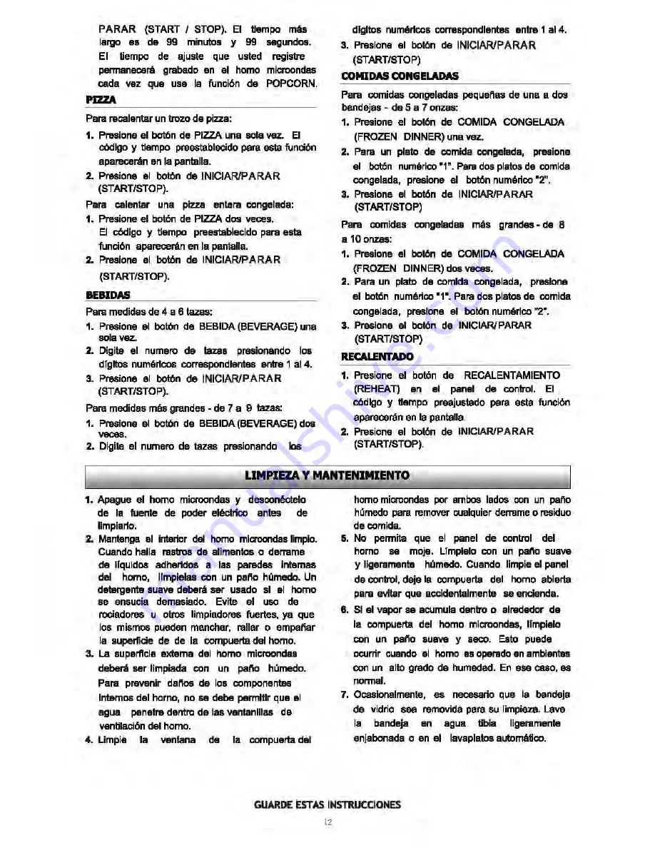 Premium PM70710 Use & Care Manual Download Page 23