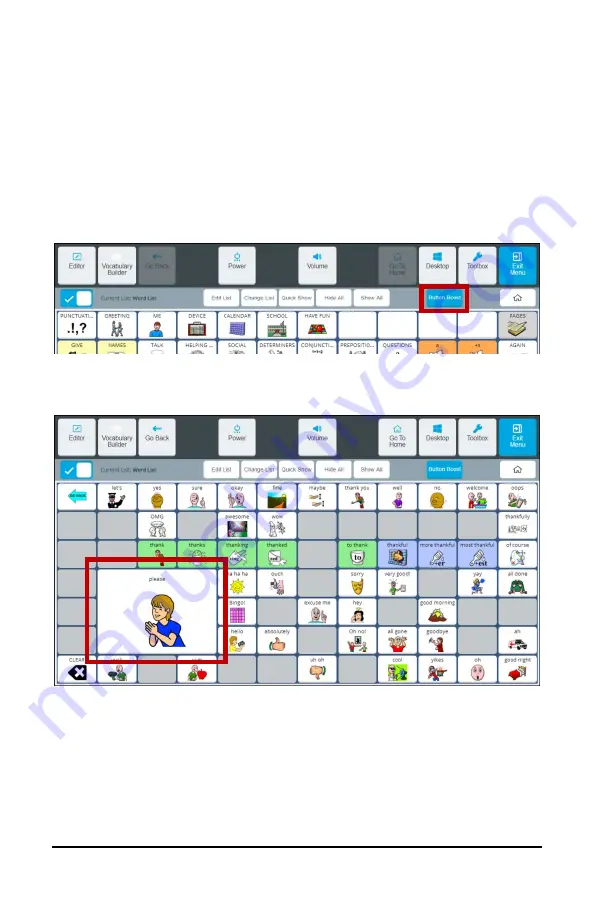 Prentke Romich Company Accent 1000 User Manual Download Page 130