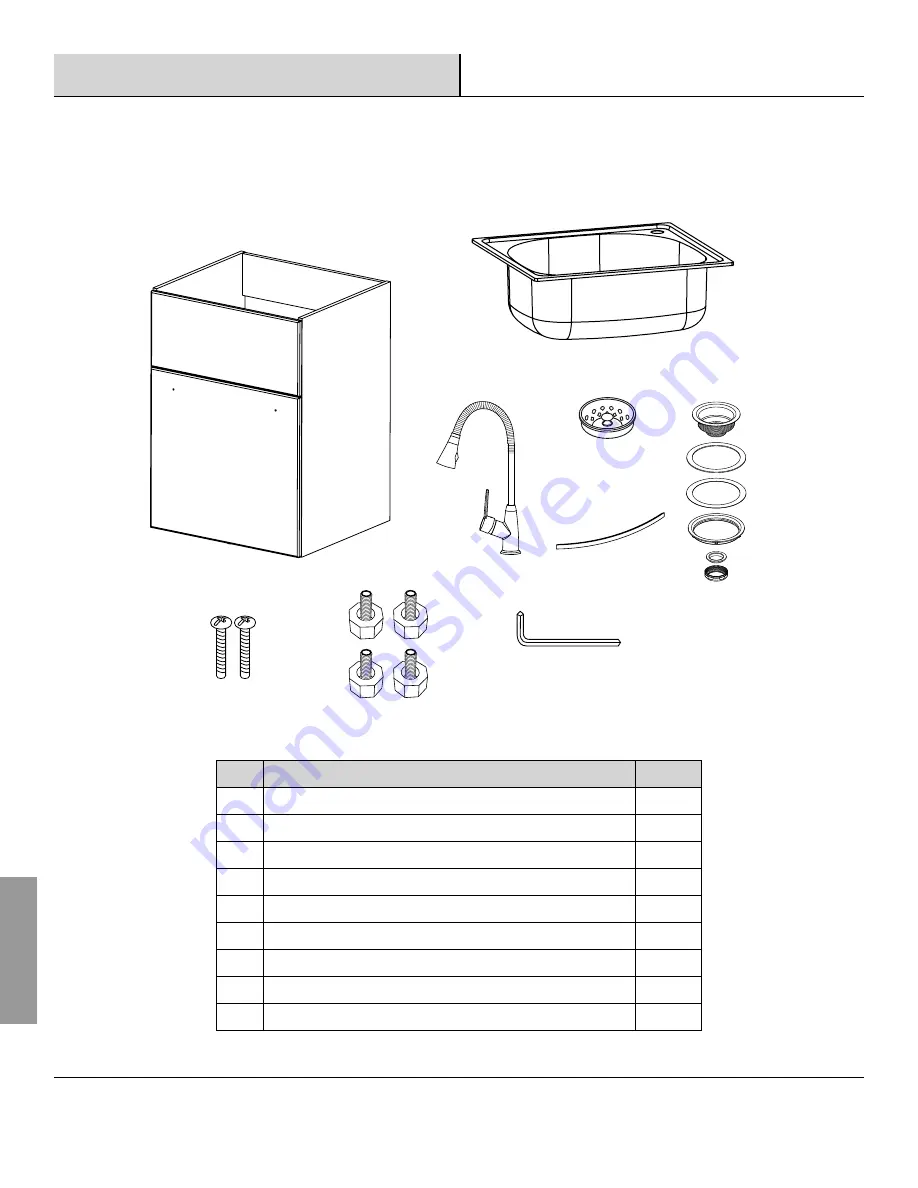 Presenza QL041 Installation Manual And User'S Manual Download Page 16