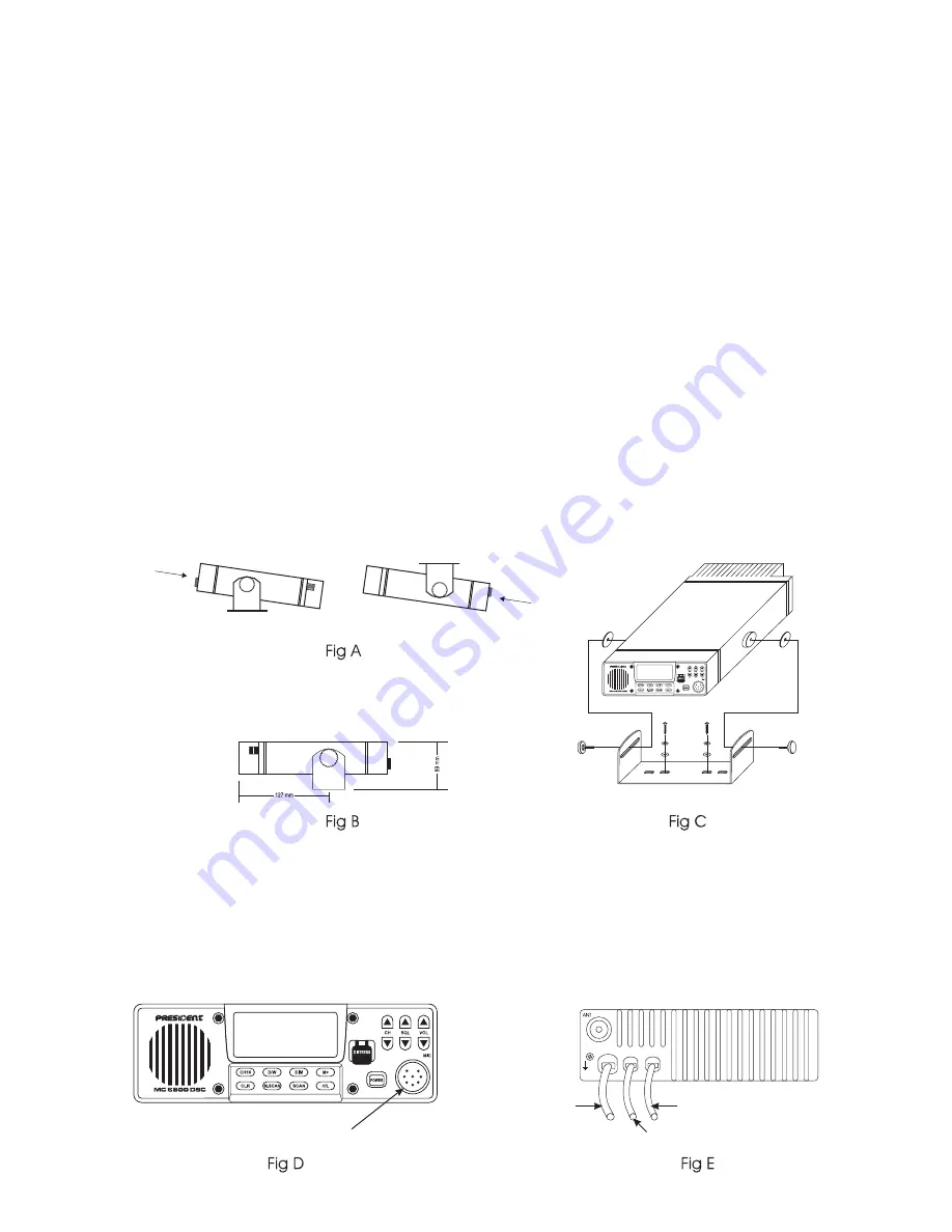 PRESIDENT MC 6800 DSC Скачать руководство пользователя страница 63