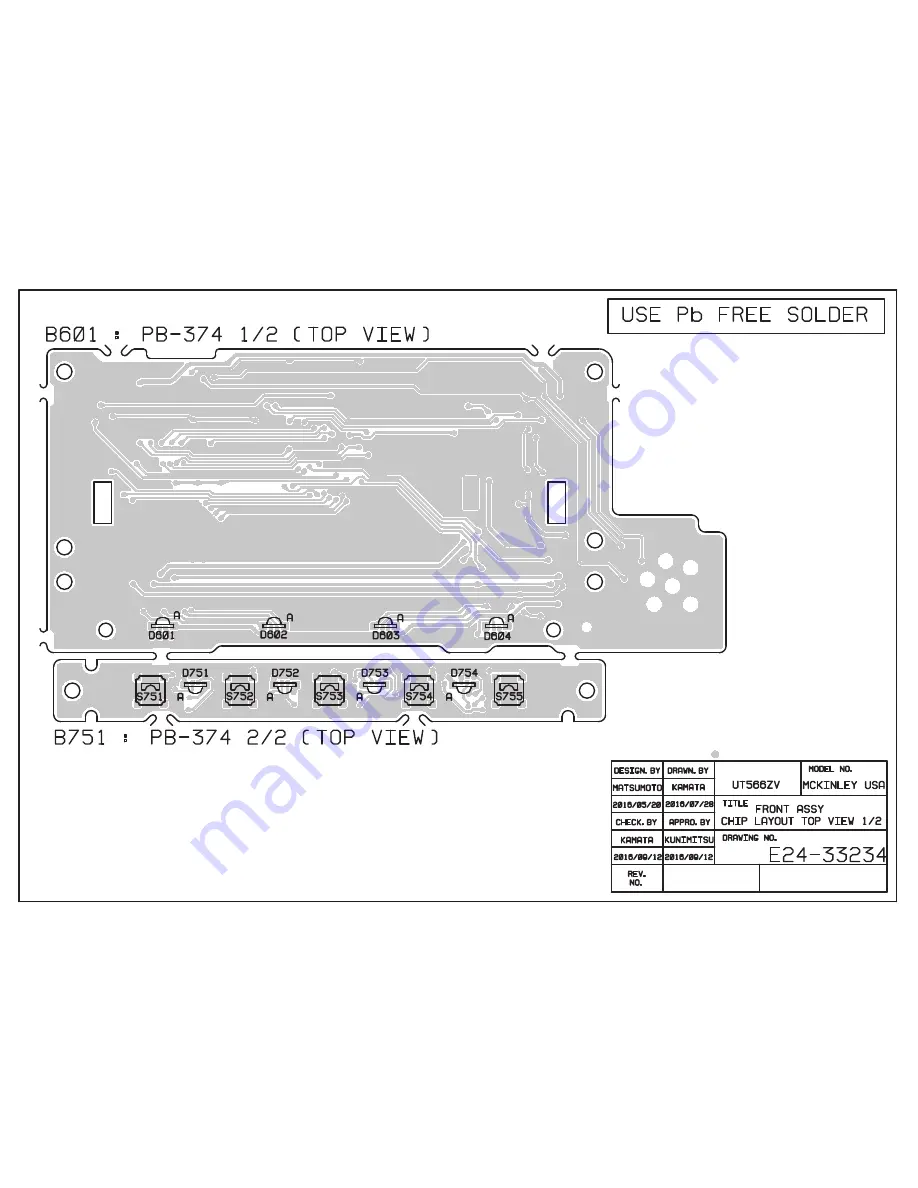 PRESIDENT Mc KINLEY US 12/24 Service Manual Download Page 36